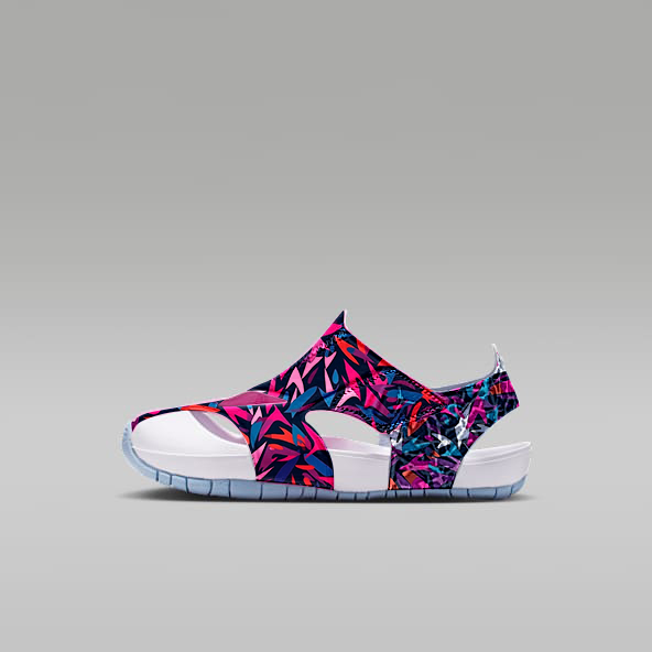 Customized Pattern Jordan Hydrip Younger Kids' Sandals